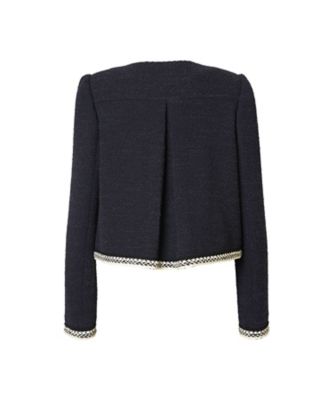 TWEED FLARE JACKET BD2611ー3Bー12