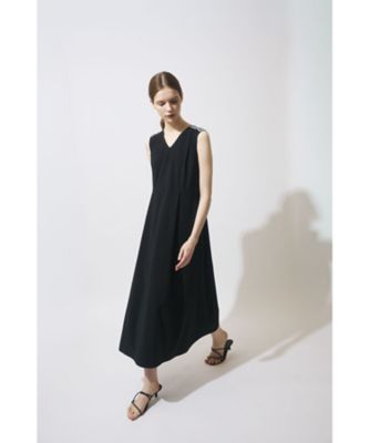 BORDER SLEEVELESS DRESS BD2611ー3Eー