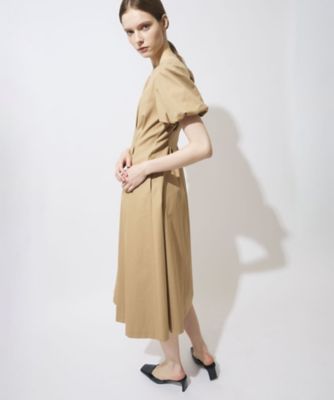 未使用タグ付き✨ボーダーズアットバルコニー　オールインワン　ライトベージュ BACK BORDER DRESS BD2611ー3Eー32