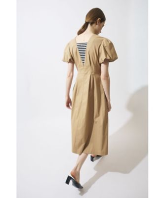 BACK BORDER DRESS BD2611ー3Eー32
