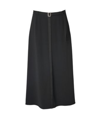 ＜BORDERS at BALCONY (Women)＞ＢＡＣＫ　ＳＡＴＡＩＮ　ＳＫＩＲＴ　ＢＤ２６１１ー３Ｈー３８