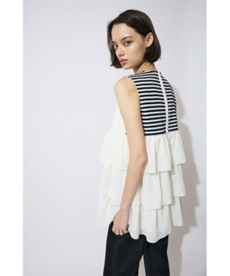 TIERED BLOUSE BD2621ー3Cー01 | BORDERS at
