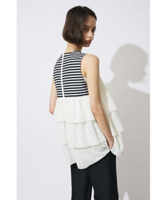 TIERED BLOUSE BD2621ー3Cー01 | BORDERS at