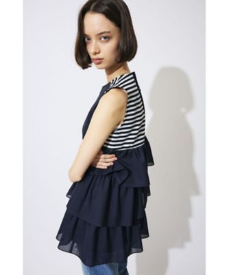 BORDERS at BALCONY (Women) / ボーダーズアットバルコニー TOP