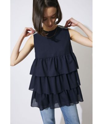TIERED BLOUSE BD2621ー3Cー01 | BORDERS at