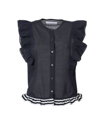 FRILL SHEER SHIRT BD2621ー3Cー02