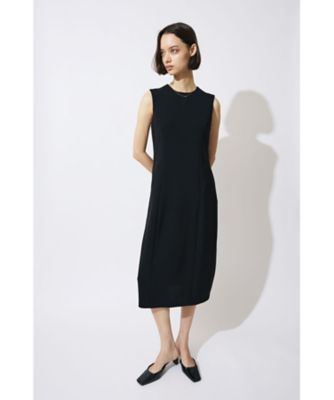 BACK BORDER SLEEVELESS DRESS BD2621