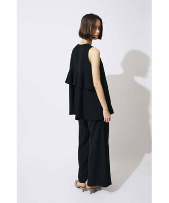 TIERED TWILL GILET BD2621ー3Mー12
