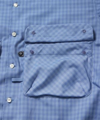 シャツ　ＴＥＣＨ　ＳＰＯＲＴＳ　ＯＰＥＮ　ＣＯＬＬＡＲ　ＳＨＩＲＴＳ　Ｌ／Ｓ　ＭＩＮＩ　ＰＬＡＩＤＳ　ＢＥ－９００２４