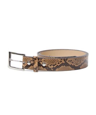 ＜WACKO MARIA (Men)＞ベルト　ＰＹＴＨＯＮ　ＬＥＡＴＨＥＲ　ＢＥＬＴ　ＷＭＧＰ－ＢＬ０１