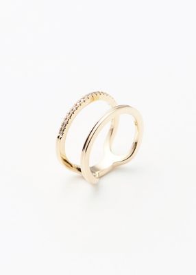 Ｂｅｌｕｇａ　Ｄｉａｍｏｎｄ　Ｄｏｕｂｌｅ　Ｌｉｎｅ　Ｒｉｎｇ