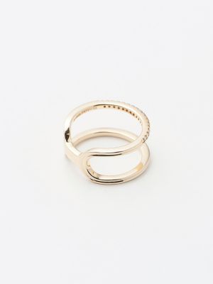 Ｂｅｌｕｇａ　Ｄｉａｍｏｎｄ　Ｄｏｕｂｌｅ　Ｌｉｎｅ　Ｒｉｎｇ