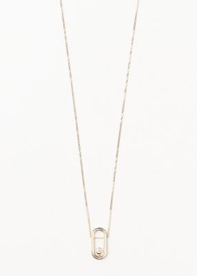Hirotaka (Women)/ヒロタカ Beluga Oblong Diamond Necklace