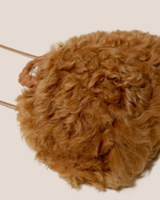 ハンドバック Bombon Long Hair Shearling 