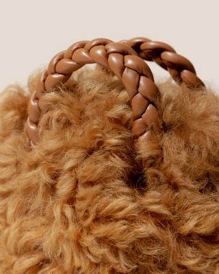 ハンドバック Bombon Long Hair Shearling 