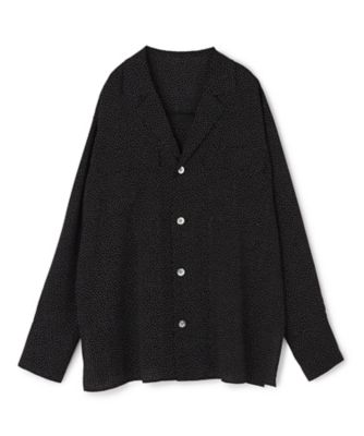 ＜uncrave (Women)＞ドットプリント　シャツ　ＢＬＵＶＬＭ０４０６
