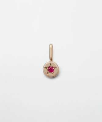 ＜talkative (Women)＞ＢＩＲＴＨ　ＳＴＯＮＥ　ＳＴＡＲ／Ｐｅｎｄａｎｔ　Ｔｏｐ／０７／Ｒｕｂｙ　ＢＤＮ０３５０－Ｙ１０－０７