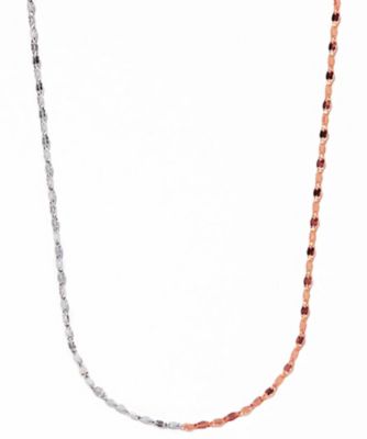 les bonbon (Women)/ルボンボン ｖｉｃｔｏｒｉａ　ｄｏｕｂｌｅ　ｎｅｃｋｌａｃｅ　ｐｉｎｋｇｏｌｄ×ｗｈｉｔｅｇｏｌｄ　ＢＯＢ１３７