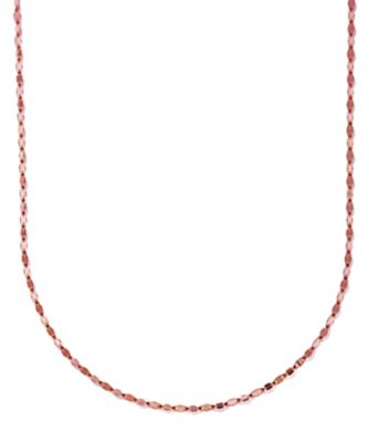 ＜les bonbon (Women)＞ｖｉｃｔｏｒｉａ　ｌｏｎｇ　ｎｅｃｋｌａｃｅ　ｐｉｎｋ　ｇｏｌｄ　ＢＯＢ２６１