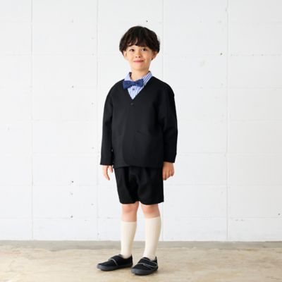 ＜m doudoujouons(Baby&Kids)＞Ｖ－ＮＥＣＫ　ＳＥＴＵＰ　ＨＡＲＦ　ＰＡＮＴＳ　２４－１６４１