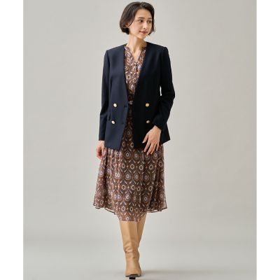 特価商品  ドライツイルピークド ジャケット 三越伊勢丹 | ANAYI/アナイ | ジャケット・アウター