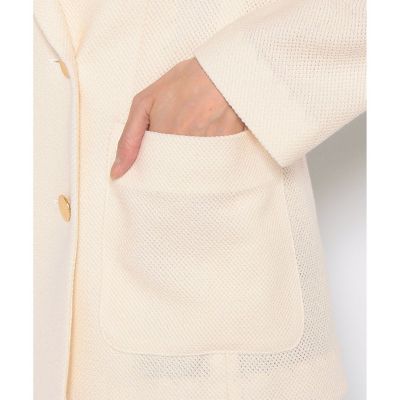 ANAYI コットンメッシュダブルジャケット コットンメッシュダブルジャケット | ANAYI/アナイ | 三越伊勢丹