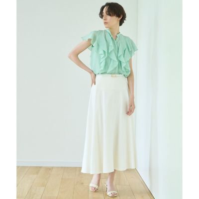 デニムライクロングフレア スカート | ANAYI/アナイ | 三越
