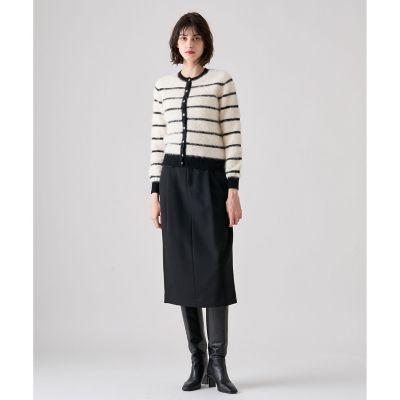 ANAYI（アナイ）の「ウール調合繊ペプラム スカート（スカート