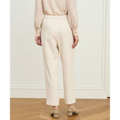 【1102】アナイ　ストレッチクロステーパードパンツ　アイボリー　フォーマル セットアップ対応商品】ストレッチクロステーパードパンツ | ANAYI