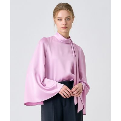 クリンプサテンケープ ブラウス | ANAYI/アナイ | 三越伊勢丹