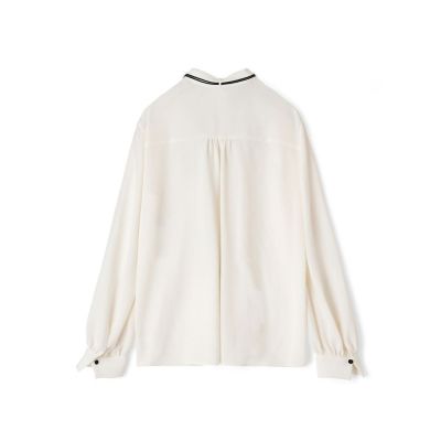 ■モフルン様■極美品 ANAYI アナイ ジョーゼットバイカラータイ付 ブラウス ジョーゼットバイカラータイ付 ブラウス | ANAYI/アナイ | 三越