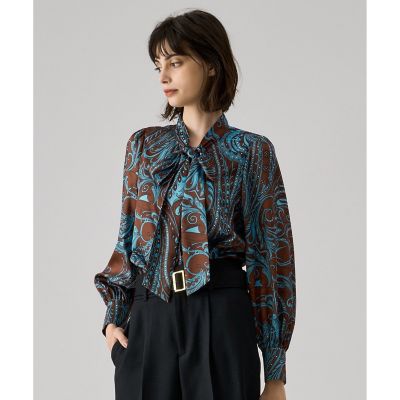 美品✨アナイ　モダンペイズリー　長袖ブラウス　36　S〜M 美品✨アナイ モダンペイズリー 長袖ブラウス 36 S〜M - メルカリ