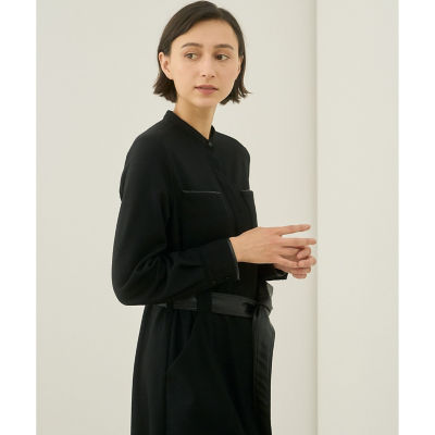 ウールジャージーレザーコンビ ワンピース | ANAYI/アナイ | 三越