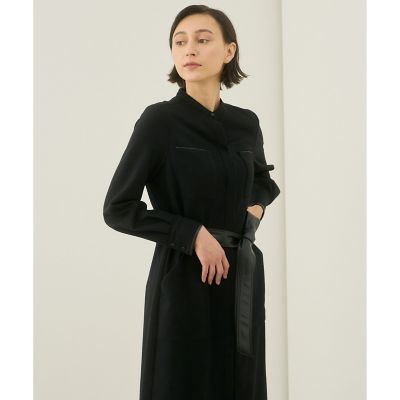 ウールジャージーレザーコンビ ワンピース | ANAYI/アナイ | 三越