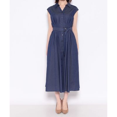 新品　ANAYIアナイ ツイルデニムタックフレアワンピース ツイルデニムタックフレアワンピース | ANAYI/アナイ | 三越