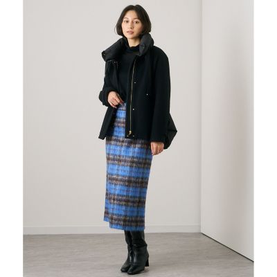 ウール切り替えダウンショートコート | ANAYI/アナイ | 三越伊勢丹