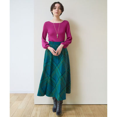 ウールシルクリブフロンタブル プルオーバー | ANAYI/アナイ | 三越