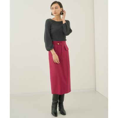 ウールシルクリブフロンタブル プルオーバー | ANAYI/アナイ | 三越