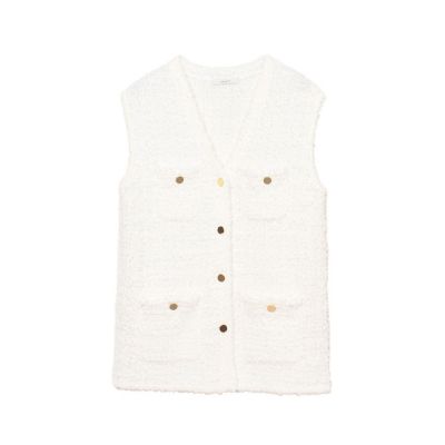 ツイードニットジレ | ANAYI/アナイ | 三越伊勢丹オンラインストア