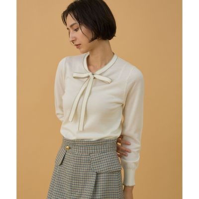 ANAYI（アナイ）の「グリッターラインボウ プルオーバー（ニット