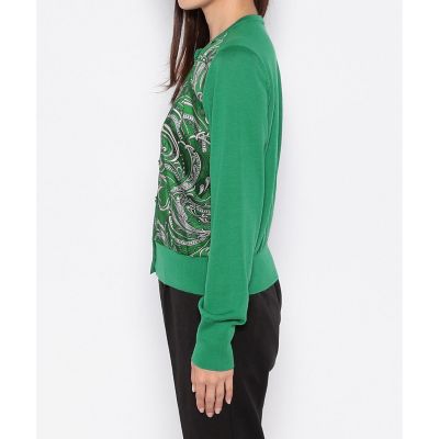 ANAYI/ アナイ　ビッグペイズリープリントクルー　カーディガン 楽天市場】【SALE／60%OFF】ビッグペイズリープリントクルー