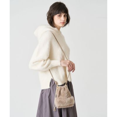 ◇ ムートンミニキンチャクBAG | ANAYI/アナイ | 三越伊勢丹