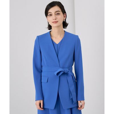 ANAYI Eternal Line 2023 ストレッチクロスベルトジャケット Eternal Line 2023】ストレッチクロスベルト付き