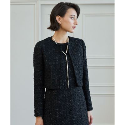 ラメツイードペプラム ジャケット | ANAYI/アナイ | 三越伊勢丹