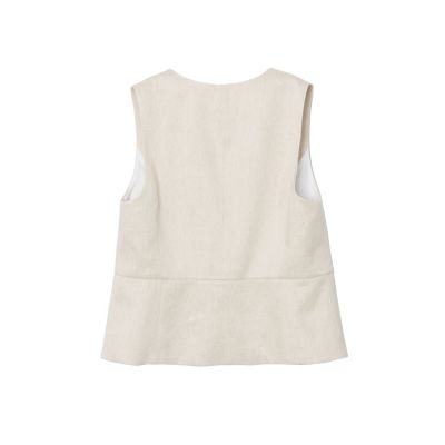 セットアップ対応商品】ラミーストレッチペプラムジレ | ANAYI