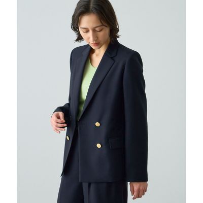 【m.h.y. 】ANAYI アナイ　ドライツイル袖スリット ジャケット セットアップ対応商品】ドライツイル袖スリット ジャケット