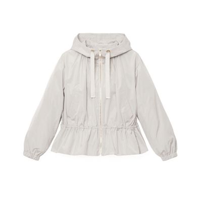 撥水タフタショートブルゾン