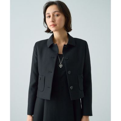 【セットアップ対応商品】ライトグログランポケット　ジャケット