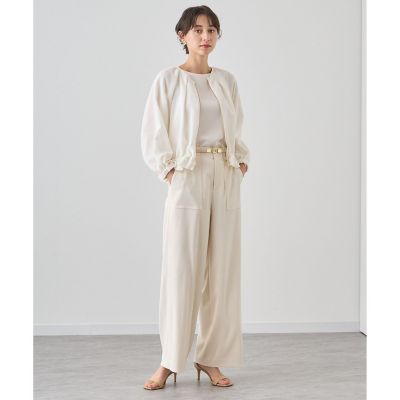 コットンポリメッシュブルゾン