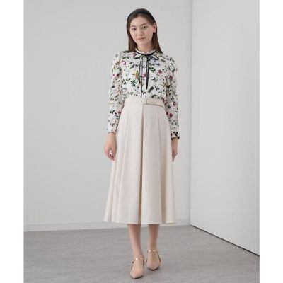 ツイルベルト付きフレア スカート | ファッション・服 | 三越伊勢丹  